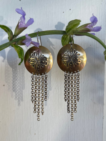 Brass Stamped Dangles