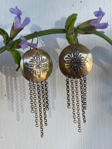 Brass Stamped Dangles